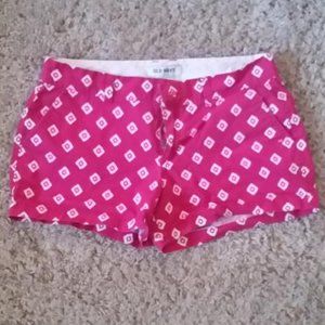 Old Navy Pink and White Short
